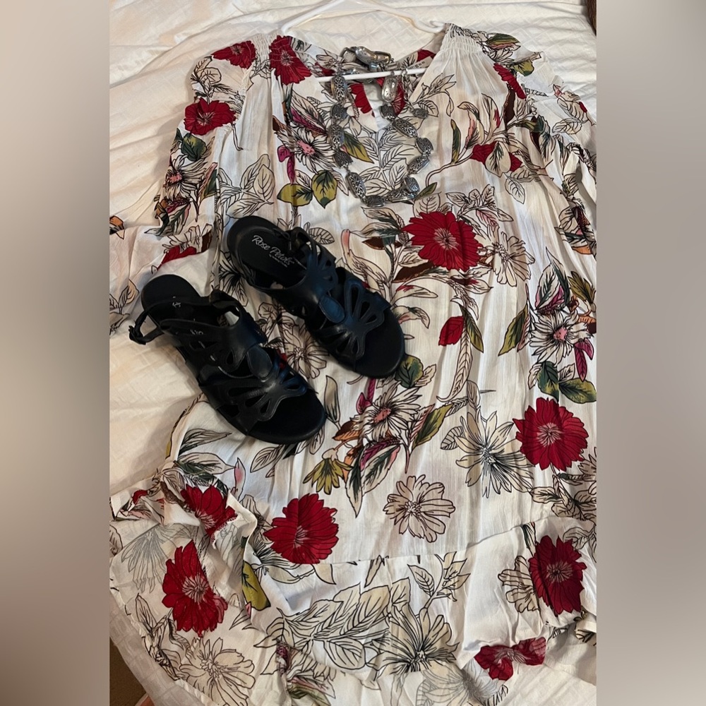 Umgee floral print dress
